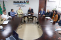 Avanços na segurança pública do Paraná são tema de reunião entre Sesp e AMP 