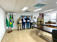 Secretário Hudson recebe medalha de honra ao mérito do Colégio da Polícia Militar de Pato Branco
