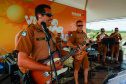 Sucesso no Verão Maior Paraná, Banda da PMPR levanta o público com hits e talento