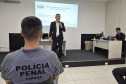 Futuros policiais penais participam de capacitação promovida pela CGE