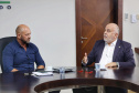 Secretário se reúne com prefeito de Jacarezinho Marcelo Palhares