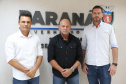 Secretário recebe prefeito de Medianeira 