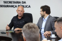 Secretário recebe prefeito de Londrina 