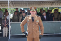 Polícia Militar do Paraná realiza solenidade de troca de comando na academia Policial Militar do Guatupê
