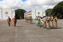 Polícia Militar do Paraná realiza solenidade de troca de comando na academia Policial Militar do Guatupê