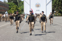 Polícia Militar do Paraná realiza solenidade de troca de comando na academia Policial Militar do Guatupê