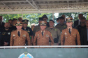 Polícia Militar do Paraná realiza solenidade de troca de comando na academia Policial Militar do Guatupê