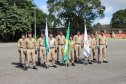 Polícia Militar do Paraná realiza solenidade de troca de comando na academia Policial Militar do Guatupê