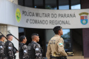 4º CRPM realiza solenidade de entrega de comando em Ponta Grossa
