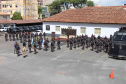 Polícia Militar do Paraná realiza solenidade que marca passagem de comando no Batalhão de Polícia de Choque