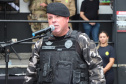 Polícia Militar do Paraná realiza solenidade que marca passagem de comando no Batalhão de Polícia de Choque