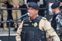 Polícia Militar do Paraná realiza solenidade que marca passagem de comando no Batalhão de Polícia de Choque
