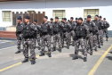 Polícia Militar do Paraná realiza solenidade que marca passagem de comando no Batalhão de Polícia de Choque
