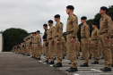 Polícia Militar do Paraná realiza solenidade alusiva a Tiradentes na Academia do Guatupê