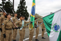 Polícia Militar do Paraná realiza solenidade alusiva a Tiradentes na Academia do Guatupê