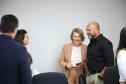 Secretário Hudson recebe deputada estadual Márcia Huçulak e prefeita de Pinhais Rosa Maria