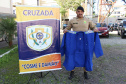 Policiais paratletas recebem incentivo esportivo com apoio da PMPR e da Cruzada Cosme e Damião 