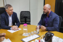 Secretário Hudson se reúne com secretário da Administração e da Previdência Luizão Goulart
