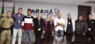 Secretário Hudson se reúne com prefeita de Nova Fátima Renata Montenegro Balan Xavier