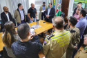 Secretário da Segurança visita Laranjeiras do Sul, Cantagalo e Pinhão 