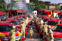 Caminhões, ambulâncias e sonar: governador entrega equipamentos aos Bombeiros