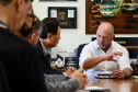 Secretário Hudson recebe deputado federal Luiz Nishimori