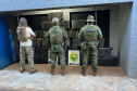 Ação policial integrada resulta na apreensão de 732 kg de maconha em Foz do Iguaçu