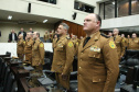 Sessão Solene na Assembleia Legislativa do Paraná celebra 171 anos da PMPR com homenagem a policiais militares