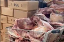 PCPR recupera carga de carne avaliada em R$ 700 mil que seria exportada para Dubai