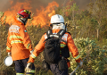 Bombeira paranaense participa de curso de referência sobre prevenção e combate a incêndios florestais no Chile
