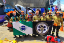 Bombeiros do 4º BBM, de Cascavel, vencem o 7º Desafio Nacional de Salvamento Veicular.