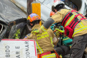 Bombeiros do 4º BBM, de Cascavel, vencem o 7º Desafio Nacional de Salvamento Veicular.