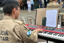 Música e esperança: Banda da PMPR faz show para crianças do Hospital Pequeno Príncipe