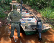 PMPR apreende embarcação com mais de 440 quilos de maconha no Lago de Itaipu