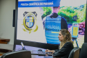 Polícia Científica do Paraná apresenta panorama do efetivo, investimentos e entregas em reunião com o secretário de segurança