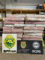 PMPR, PCPR e PF apreendem mais de 1 tonelada de maconha em Santa Helena