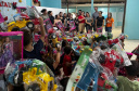 Polícia Penal do Paraná realiza entrega de brinquedos para 168 crianças em Rio Bonito do Iguaçu