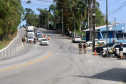PMPR orienta motoristas a viajar em horários alternativos no acesso ao ferry boat de Guaratuba