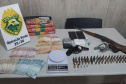 Verão Maior Paraná: PMPR apreende armas e drogas em Pontal do Paraná
