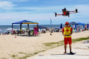 Com drones de alta tecnologia, bombeiros reforçam prevenção a afogamentos