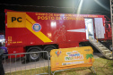 Posto de Comando Móvel coordena operação especial dos Bombeiros nos shows do Verão Maior Paraná