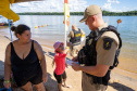 Por terra e água, forças de segurança garantem verão tranquilo no Noroeste