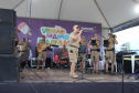 Nem a chuva afasta o público: Banda da PMPR agita o Palco Sunset em Shangri-Lá