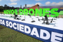Ratinho Junior entrega 243 drones para monitoramento aéreo das forças de segurança do Paraná