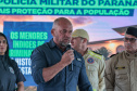Governador inaugura sede do Comando Regional da PMPR e anuncia reforço na segurança em Pato Branco
