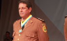 Coronel Aguiar recebe homenagem pelos serviços prestados ao BPTran