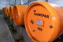 Cadetes do Corpo de Bombeiros fazem treinamento sobre produtos perigosos na Sanepar