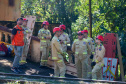 Bombeiros realizam simulado de descarrilamento de trem com múltiplas vítimas na Serra do Mar