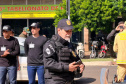 Maio Amarelo: forças de segurança realizam simulado de sinistro de trânsito em Maringá