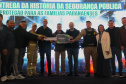Estado entrega 24 viaturas para reforçar segurança em São José dos Pinhais e região